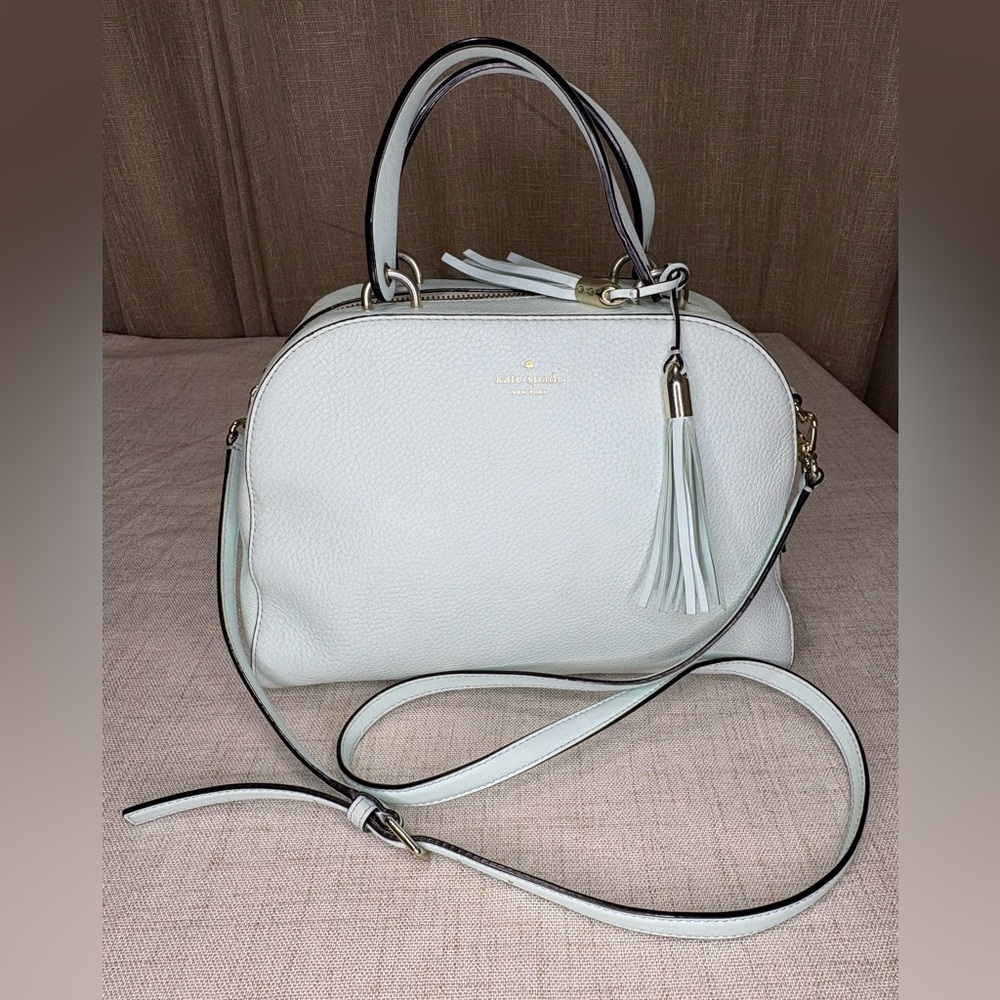 Kate Spade New York Atwood Place Bayley Satchel Mint Green